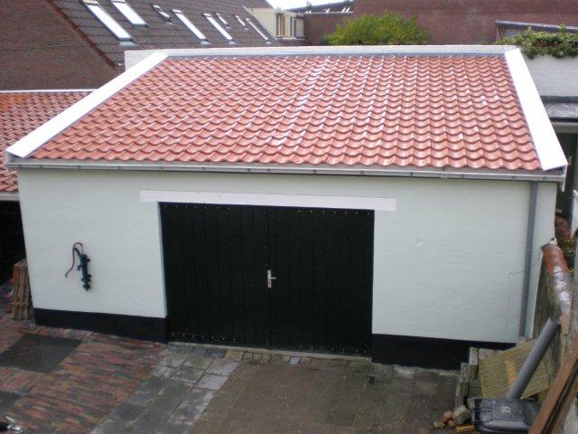 Nieuwe poorten en pannendak