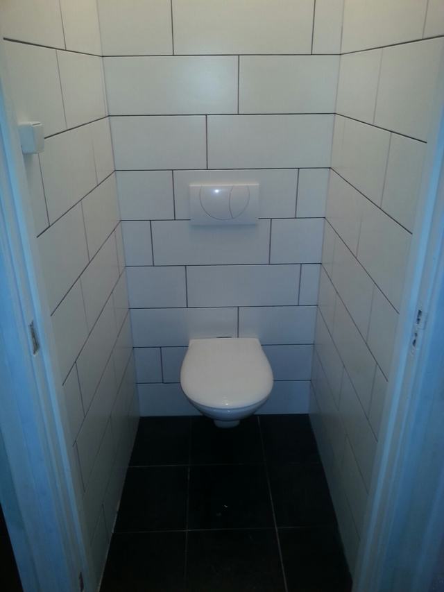 Verbouwing toilet