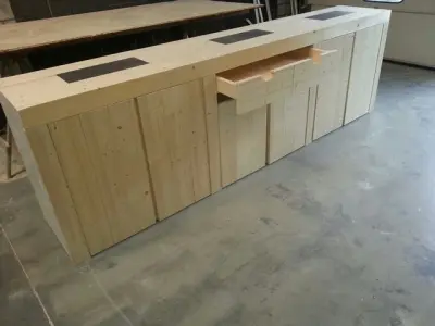 Steigerhouten meubels door BMW Bouw &ndash; foto 8 van 23
