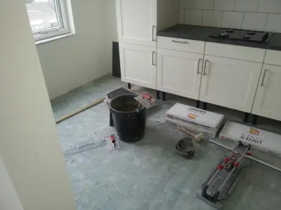 Tegelwerk keuken door BMW Bouw &ndash; foto 1 van 4