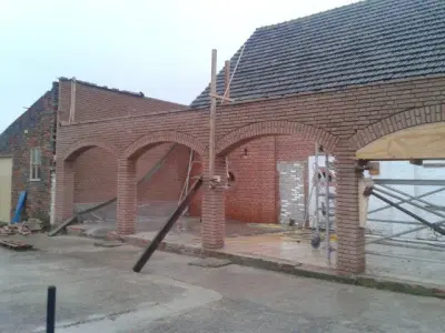 Boerenschuur tot tuinkamer door BMW Bouw &ndash; foto 11 van 25